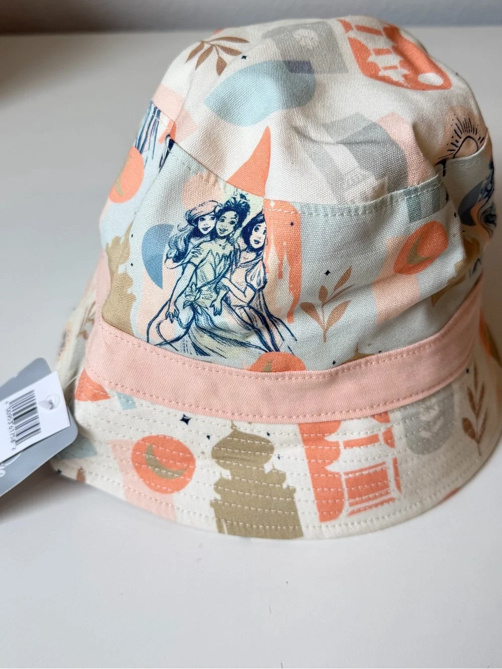 Disney Parks Princess Bucket Hat Pastel One Size NWT